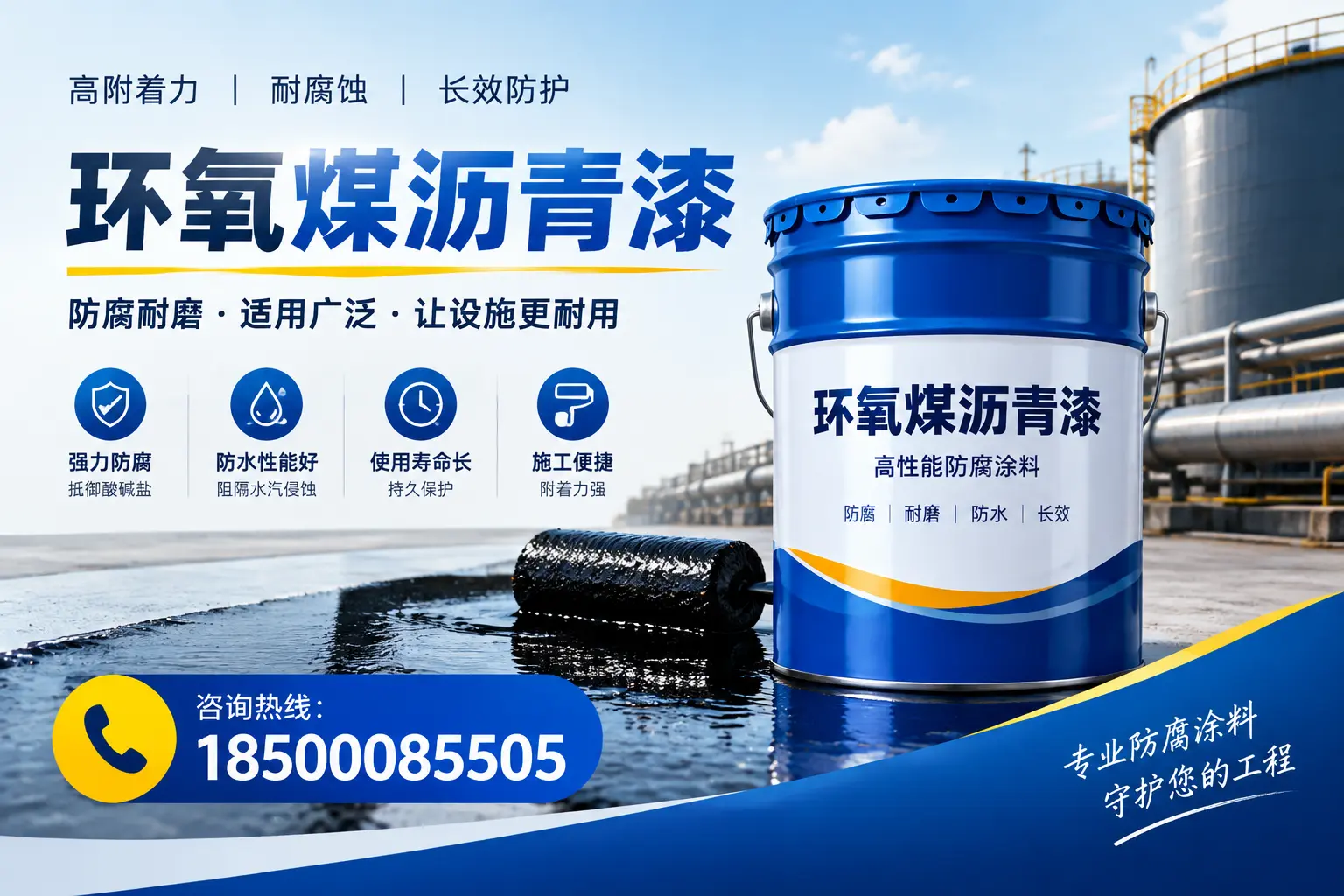 环氧煤沥青漆与其他涂料的对比分析，助力绍兴企业决策